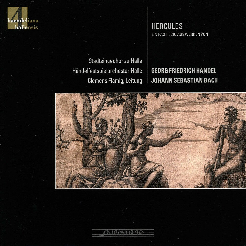 the album cover for Handel / Stadtsingechor Zu Halle / Flaeming - Hercules