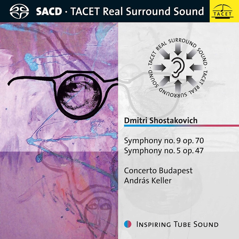 the album cover for Shostakovich / Concerto Budapest / Keller - Symphony 9 / 71