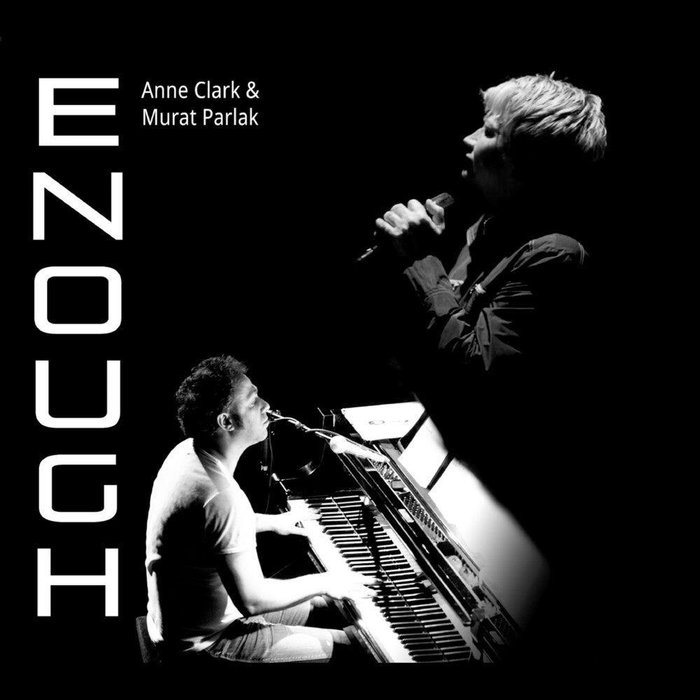 the album cover for Anne Clark / Parlak,Murat - Enough