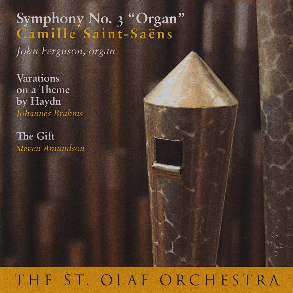 the album cover for St Olaf Orchestra / Amundson - Organ Symphony / Gift