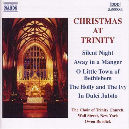 the album cover for Stephan Adams - Christmas at Trinity