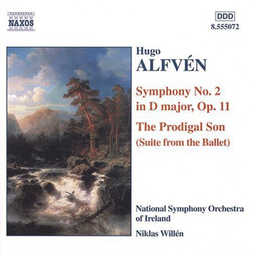 the album cover for H. ALFVEN - Symphony 2 in D Major / Prodigal Son