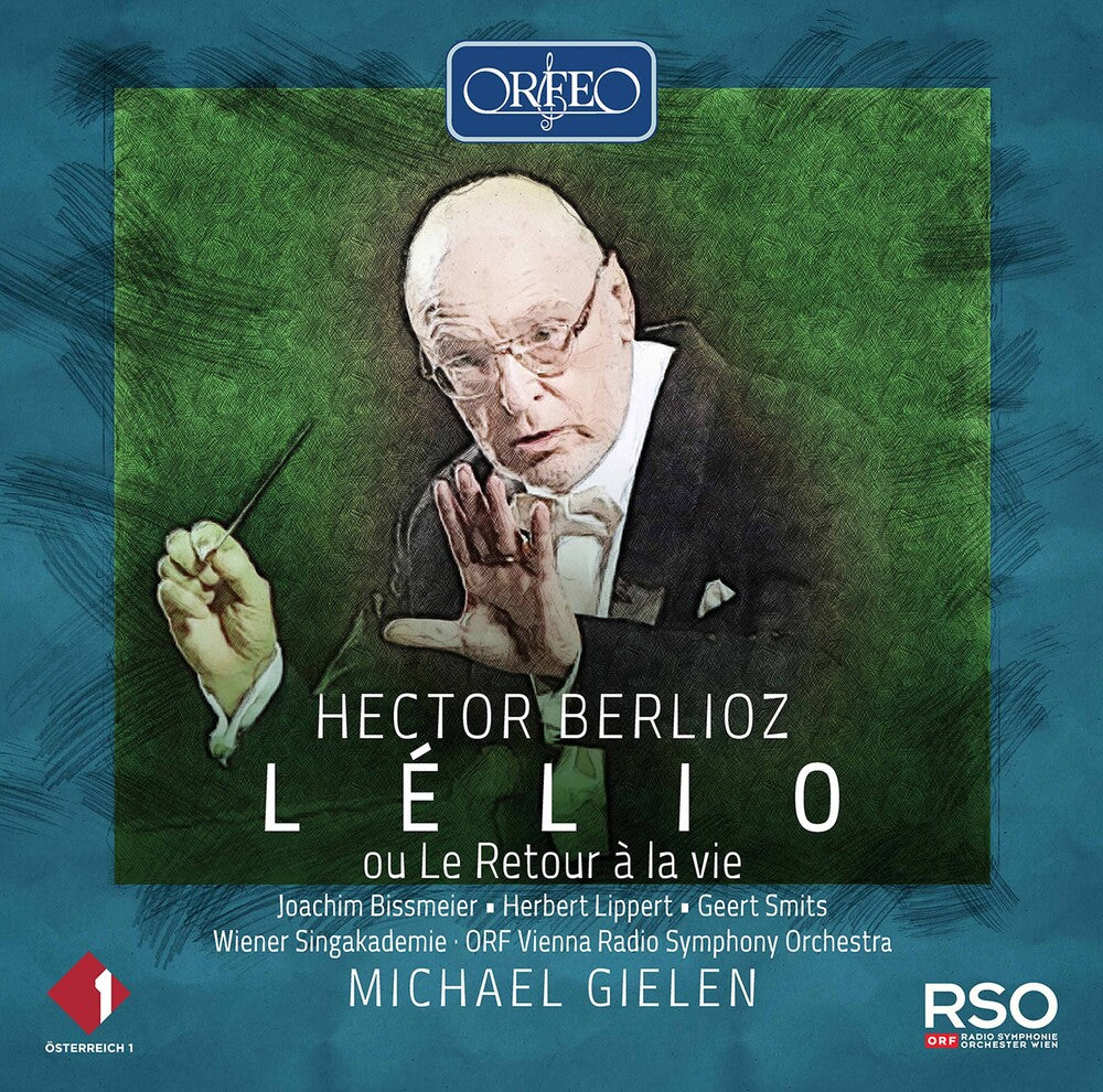the album cover for Berlioz / Wiener Singakademie / Gielen - Lelio