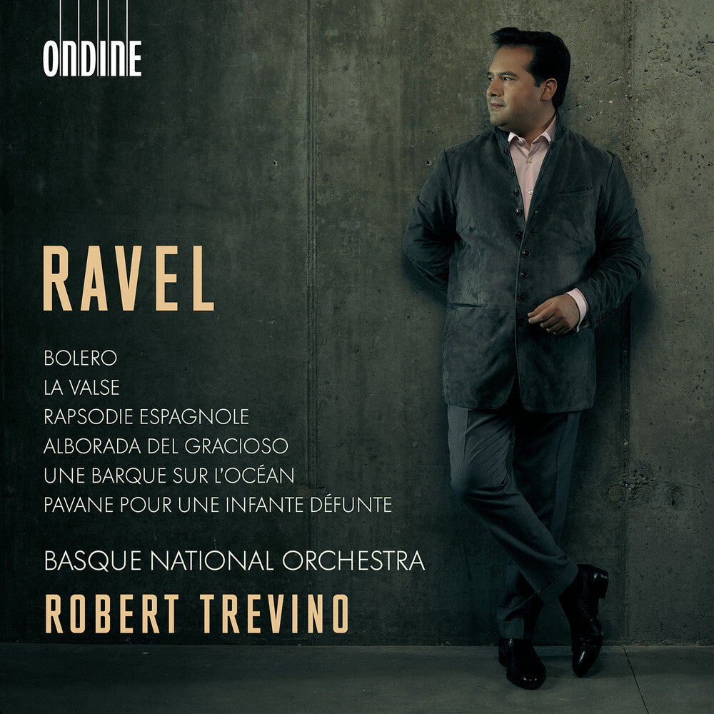 the album cover for Ravel / Basque National Orch / Trevino - Orchestral Works