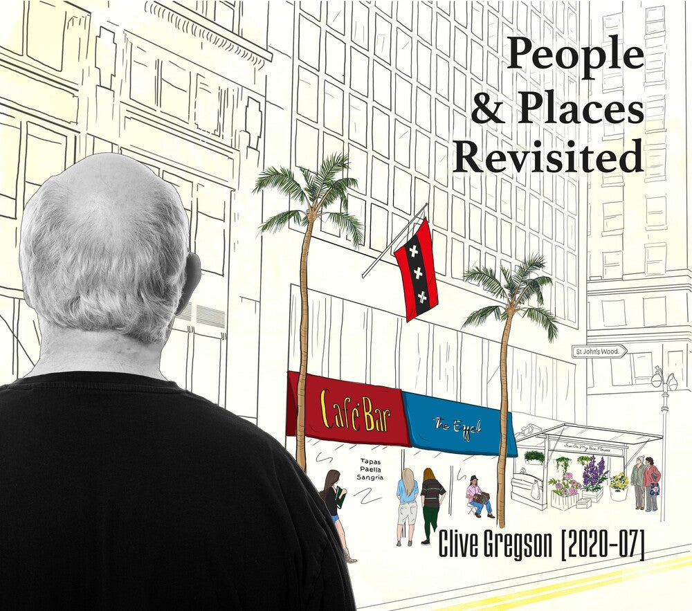 the album cover for Clive Gregson - People & Places Revisited