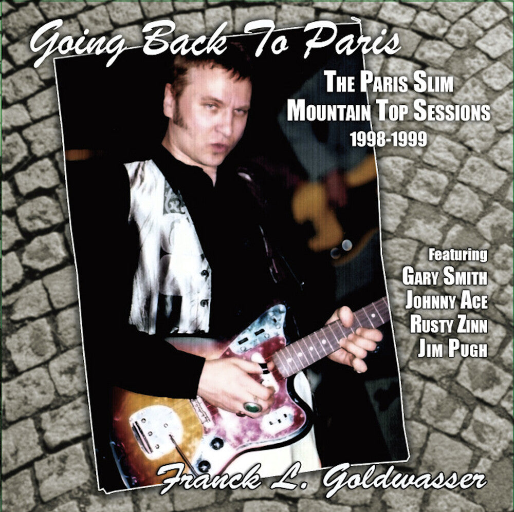 the album cover for Franck Goldwasser - Going Back To Paris