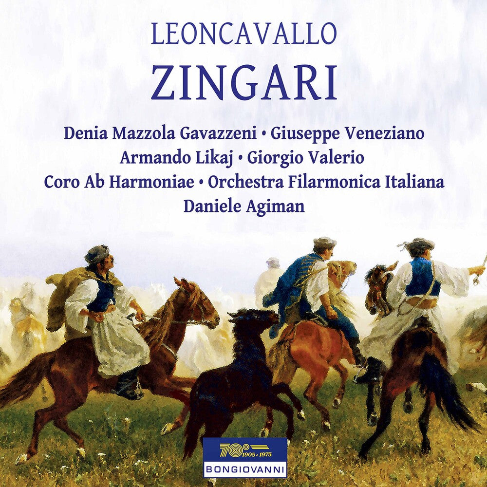 the album cover for Leoncavallo / Orchestra Filarmonica Italiana - Zingari