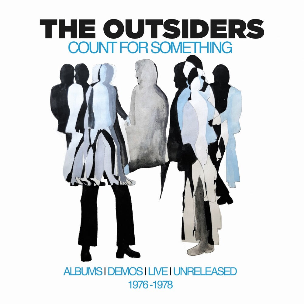 the album cover for Outsiders - Count For Something: Albums Demos Live (Box) (Uk)