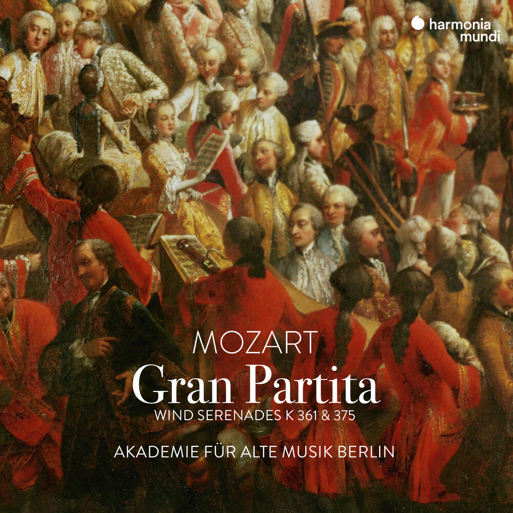 the album cover for Akademie Fur Alte Musik Berlin - Mozart: Gran Partita