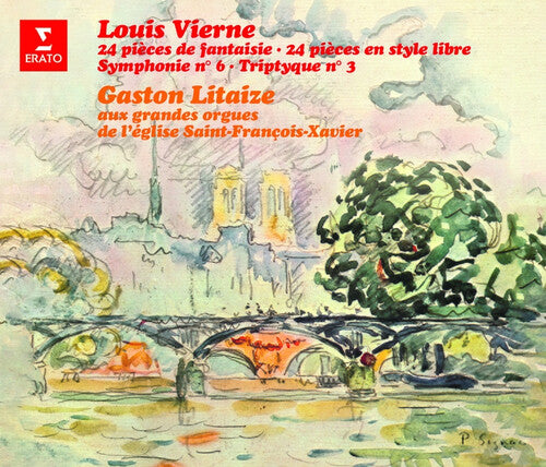 Litaizem,gaston / Grandes Orgues De L'eglise - Louis Vierne 24 Pieces De Fantaisie Opp. 51-54/24 - Music CD