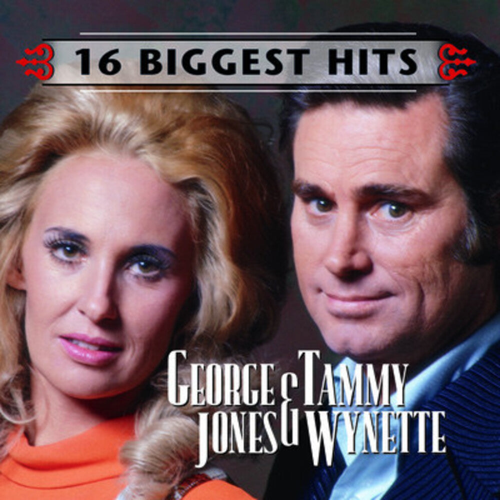George Jones & Tammy Wynette - 16 Biggest Hits Music CD