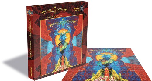 Mastodon Blood Mountain (500 Piece Jigsaw Puzzle) - Mastodon Blood Mountain (500 Piece Jigsaw Puzzle) - Games