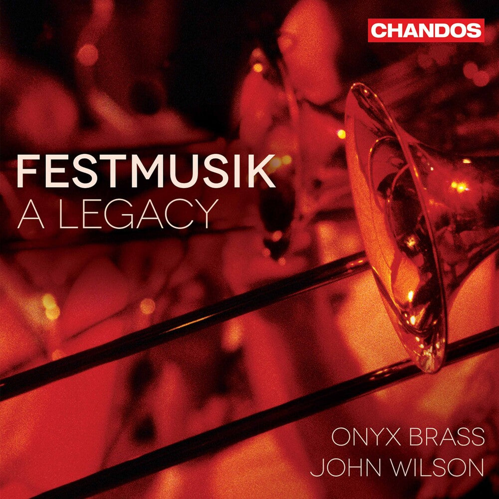 the album cover for Brahms / Onyx Brass / Wilson - Festmusik (Hybr)