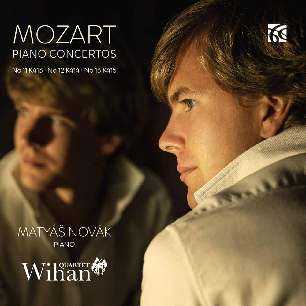 the album cover for Mozart / Novak / Wihan Quartet - Piano Concertos