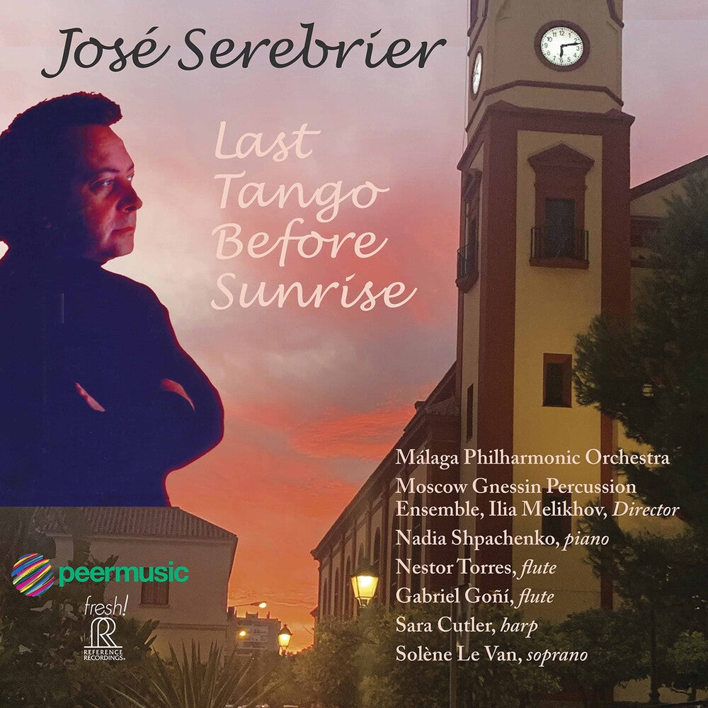 the album cover for Serebrier - Last Tango Before Sunrise