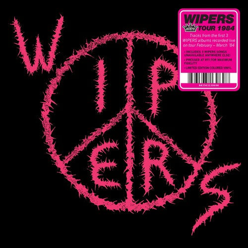 Wipers - Wipers (aka Wipers Tour 84) Vinyl Record