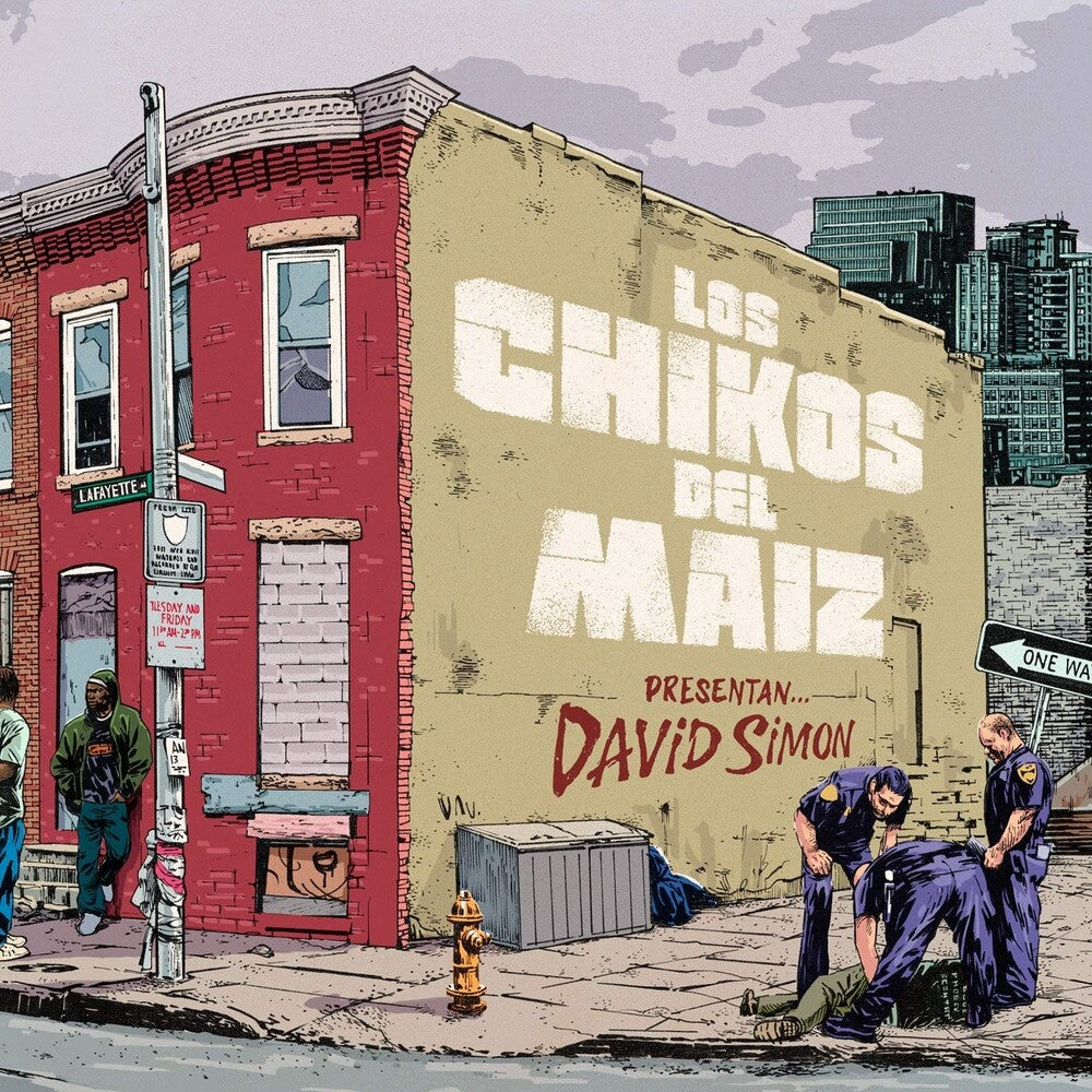 the album cover for Los Chikos del Maíz - David Simon (Spa)
