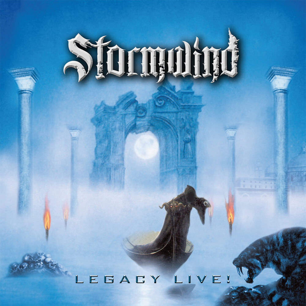the album cover for Stormwind - Legacy Live! (Re-Mastered)