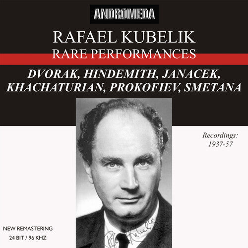 Dvorak / Hindemith / Janacek - Rafael Kubelik Rare Performance - Music CD