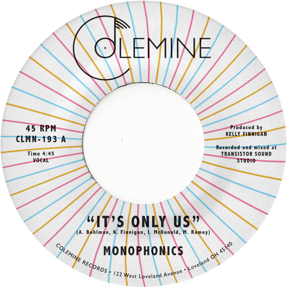 the album cover for Monophonics - It's Only Us