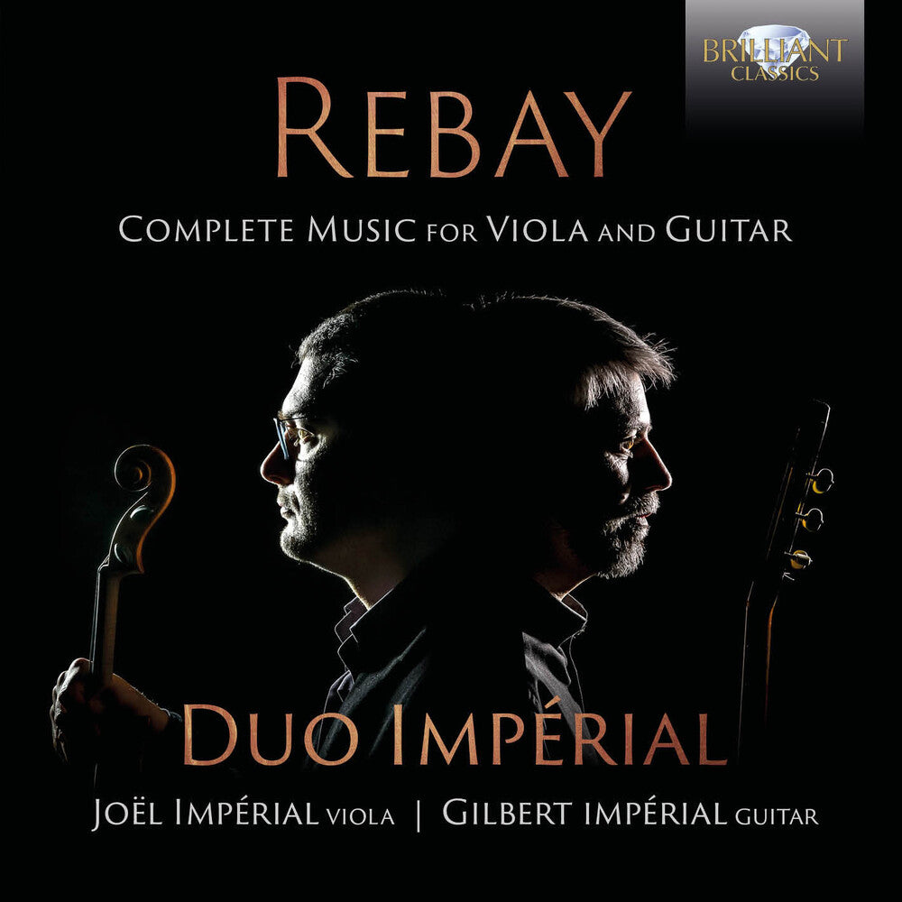 the album cover for Rebay / Duo Imperial - Music for Viola & Guitar