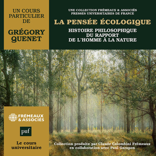 Gregory Quenet - Pensee Ecologique - Music CD