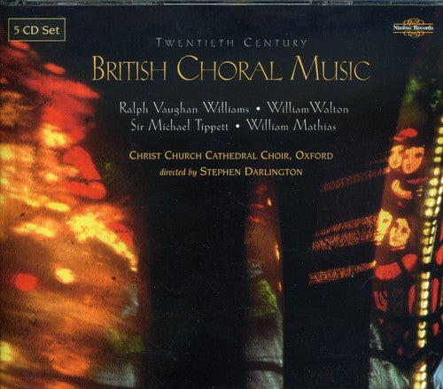the album cover for Christ Church Cathedral Choir, Oxford - British Choral Music of 20th Ctry / Various