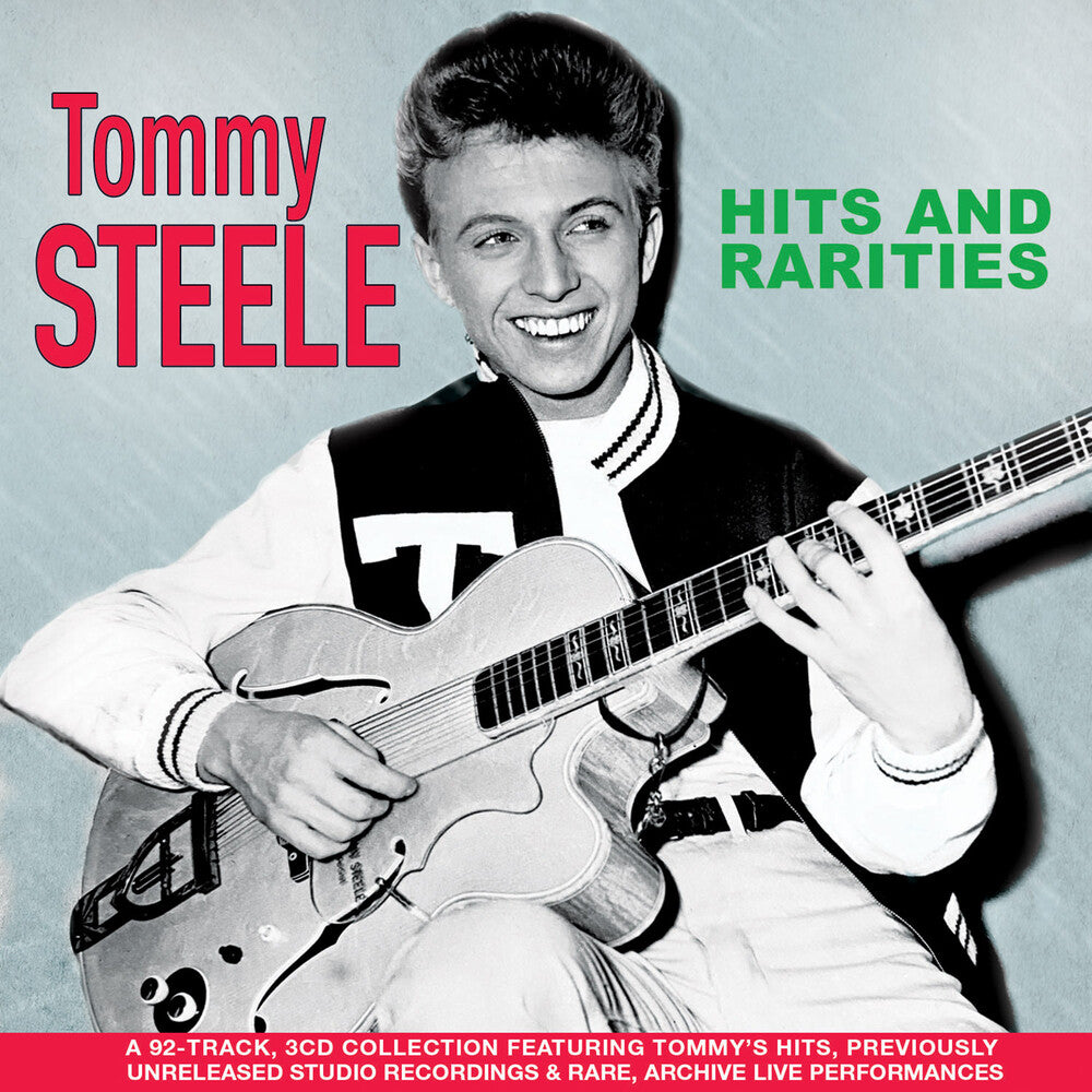 the album cover for Tommy steel - Hits And Rarities
