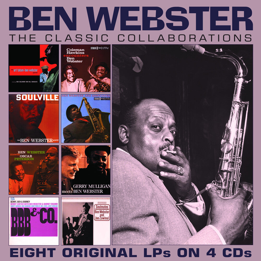 the album cover for Ben Webster - Classic Collaborations