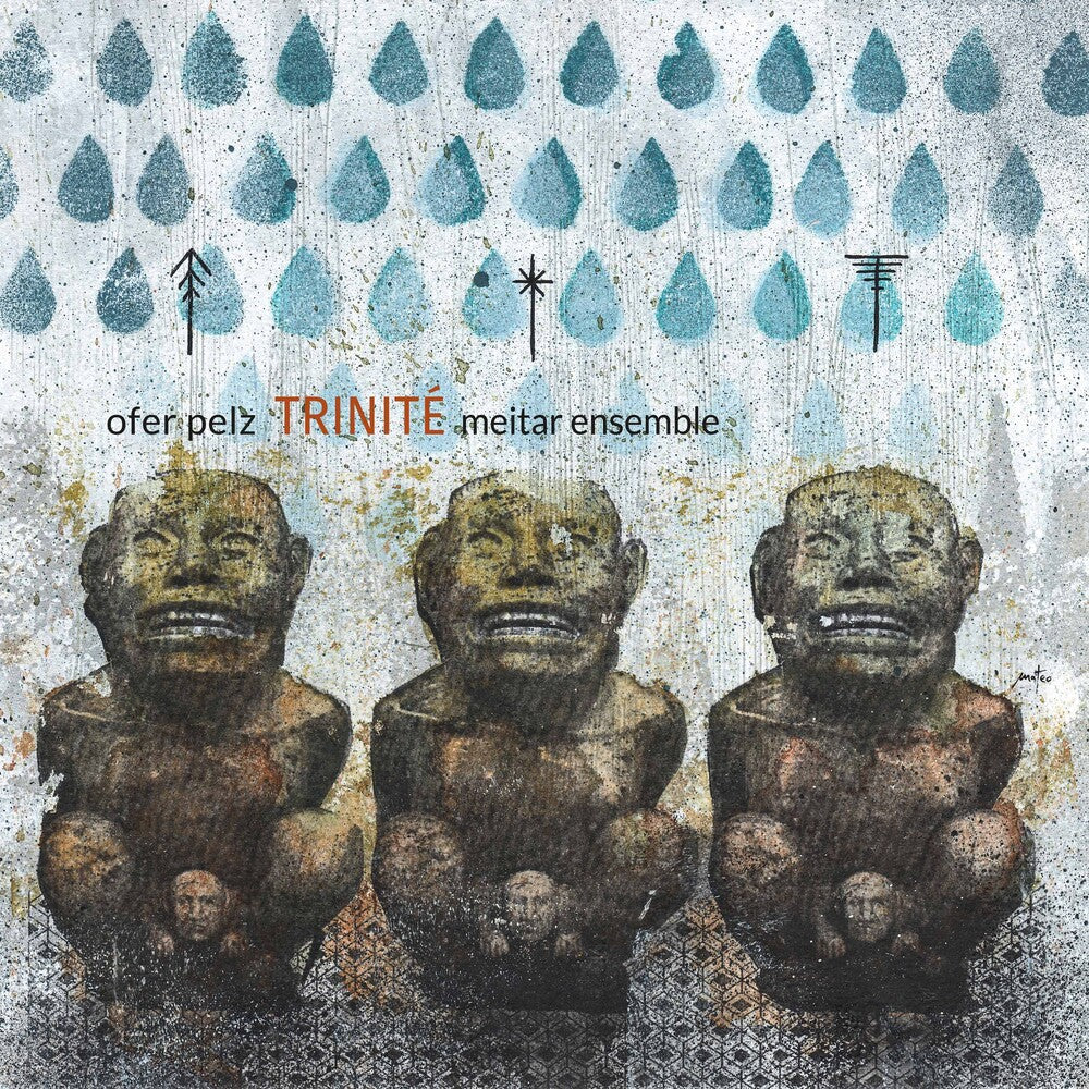 the album cover for Pelz / Meitar Ensemble - Trinite