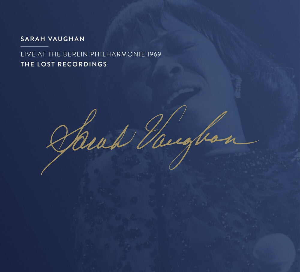 the album cover for Sarah Vaughan - Live at the Berlin Philharmoni