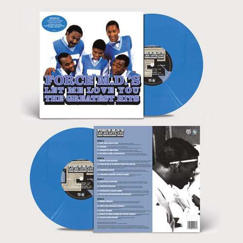 Force M.d.'s - Let Me Love You: The Greatest Hits - Blue - Vinyl Record