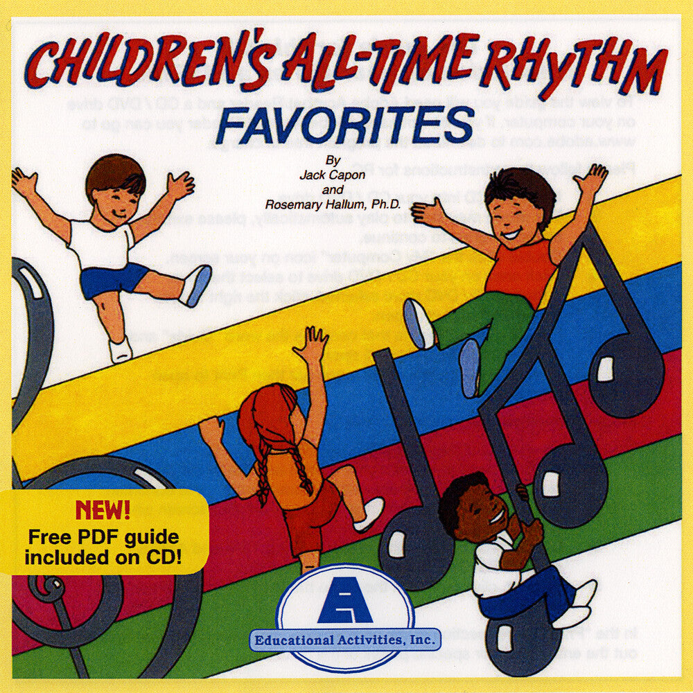the album cover for Jack Capon / Hallum,Rosemary - Children's All-Time Rhythm Favorites