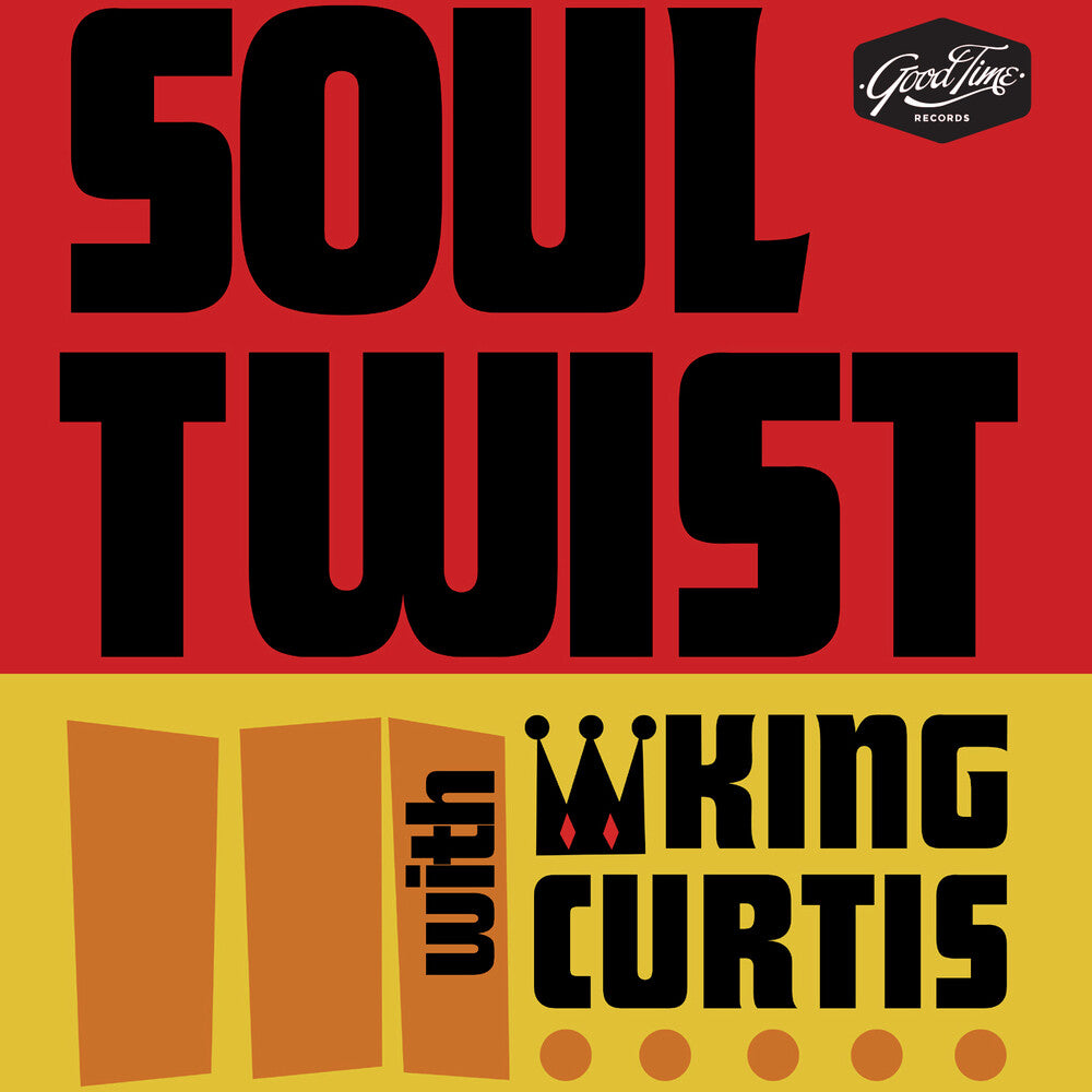 the album cover for King Curtis / The Noble Knights - Soul Twist With King Curtis (Mod)