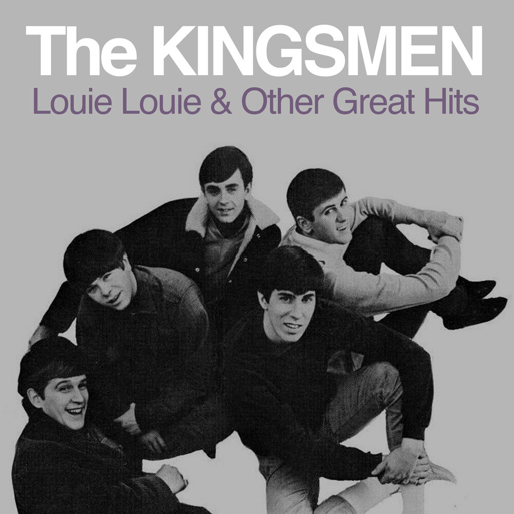 the album cover for Kingsmen - Louie Louie & Other Great Hits (Mod)