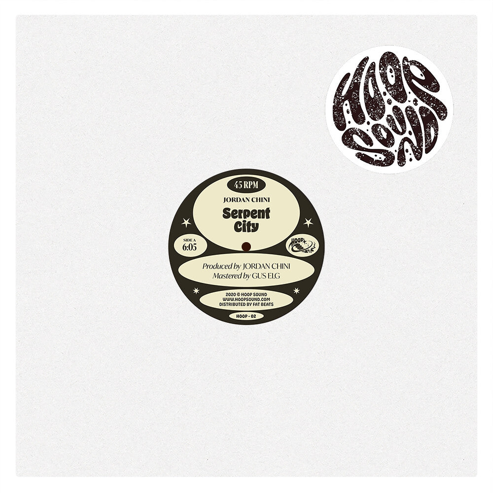 the album cover for Jordan Chini / Moon B - Hoop Discus 01