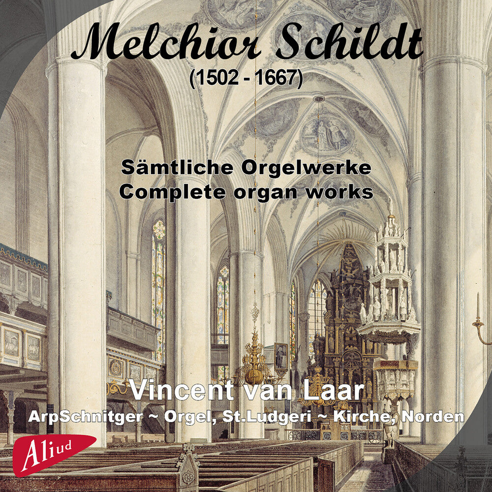 the album cover for Schildt / Laar - Complete Organ Works