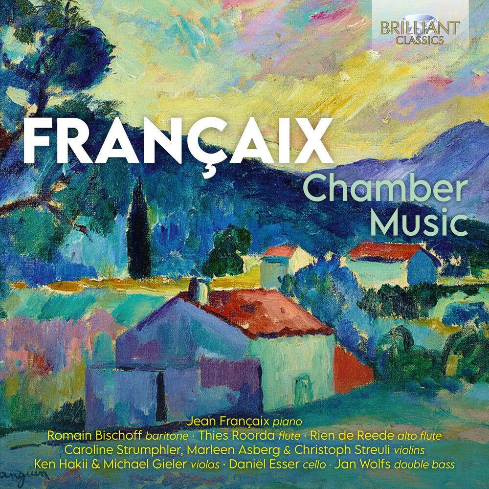 the album cover for Francaix - Chamber Music