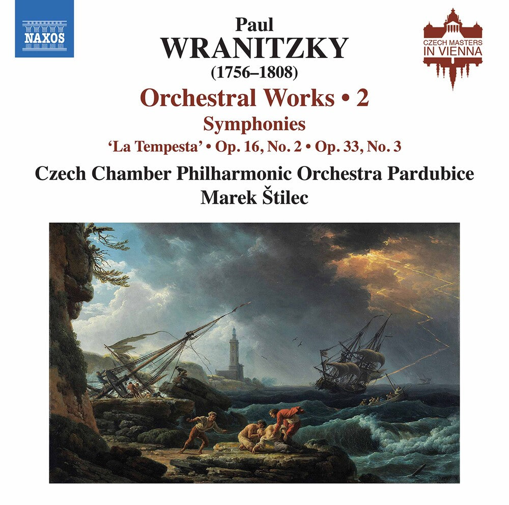 the album cover for Wranitzky / Stilec - Orchestral Works 2