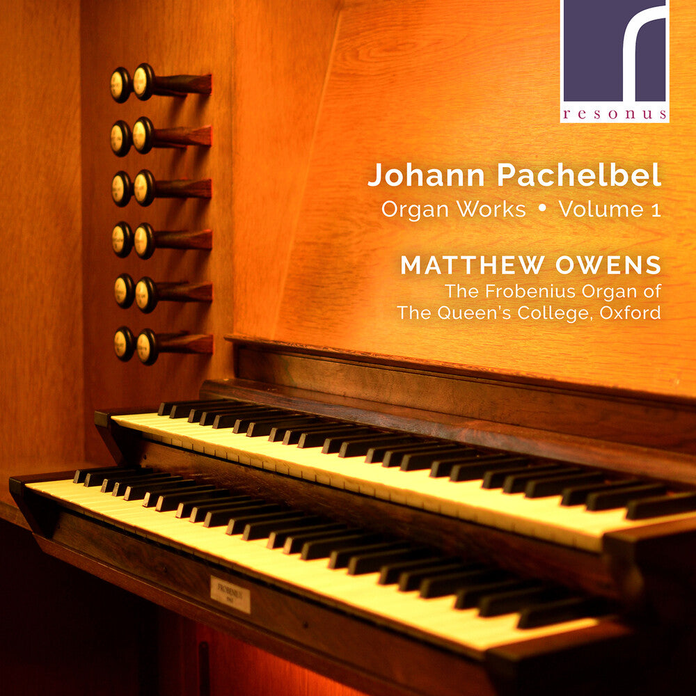 the album cover for Pachelbel / Owens - Organ Works 1