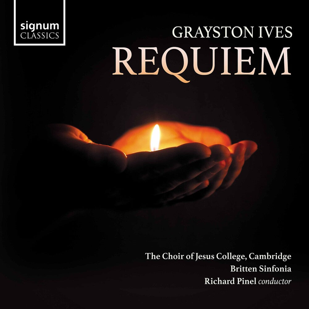 the album cover for Ives / Britten Sinfonia / Pinel - Requiem