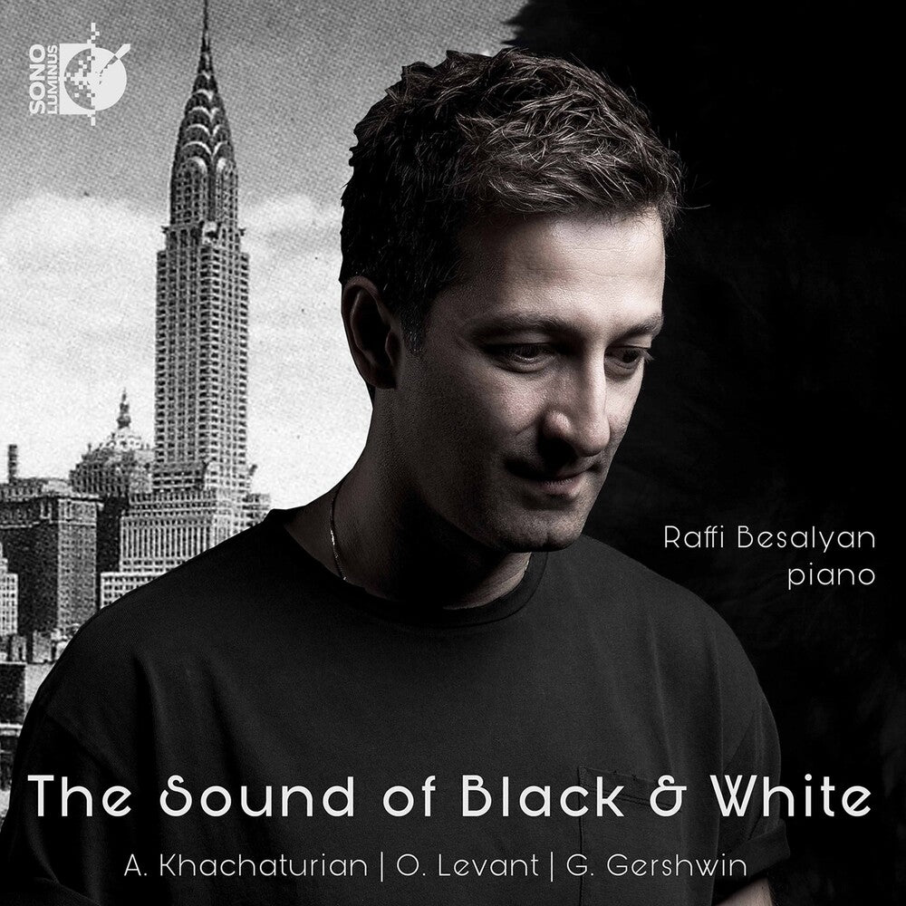 the album cover for Gershwin / Besalyan - Sound of Black & White