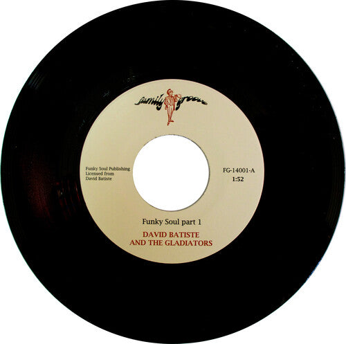 David Batiste & the Gladiators - Funky Soul Vinyl Record