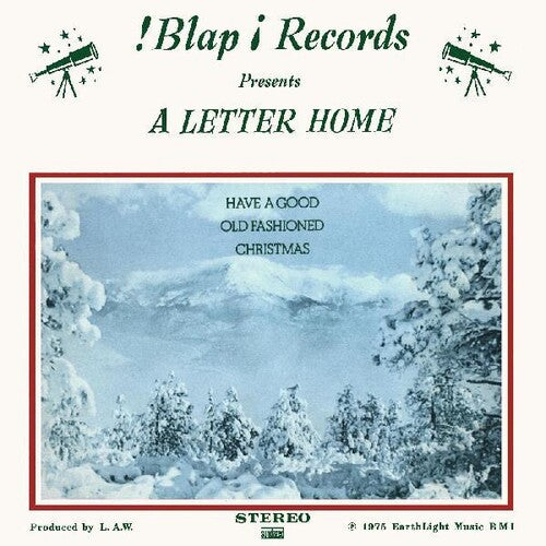 Letter Home - Have A Good Old Fashioned Christmas Vinyl Record
