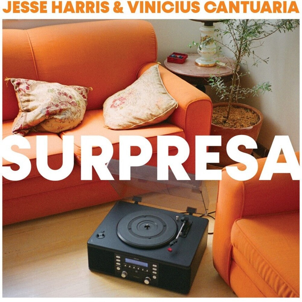 the album cover for Jesse Harris / Cantuaria,Vinicius - Surpresa
