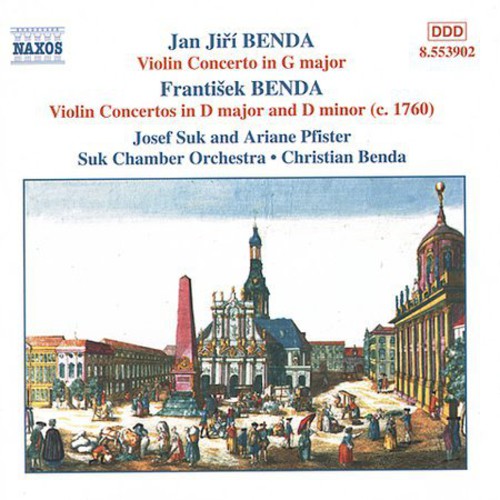 the album cover for Josef Suk - Violin Concertos I