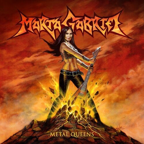Marta Gabriel - Metal Queens (Red Vinyl) Vinyl Record