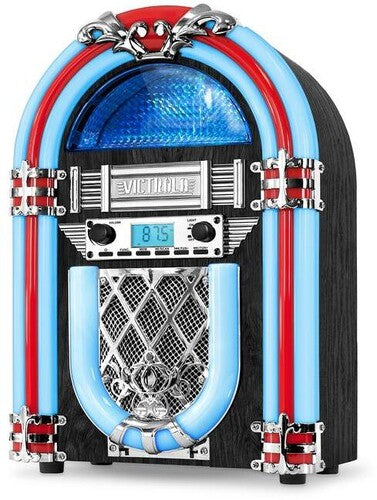 Victrola Vjb127 Nostalgic Cntrtp Jukebox Bt Fm Spk - Victrola Vjb127 Nostalgic Cntrtp Jukebox Bt Fm Spk - Speakers