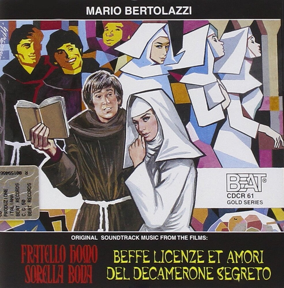 the album cover for Mario Bertolazzi (Ita) - Fratello Homo Sorella / O.S.T. (Ita)