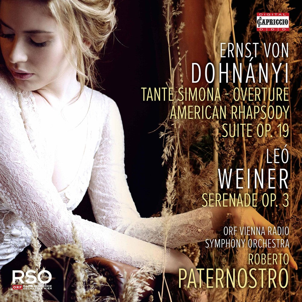 the album cover for Dohnanyi / Paternostro - Orchestral Works